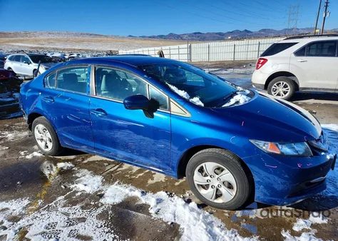 2014 Honda Civic Lx from USA, damaged, VIN 19XFB2F53EE077575